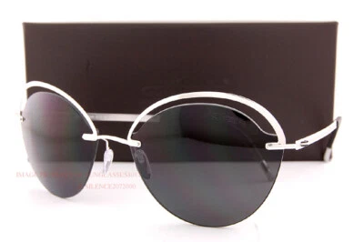 £194.43 • Buy New Silhouette Sunglasses Golden Gate 8170 7000 Rhodium/Grey/23kt Gold/Polarized