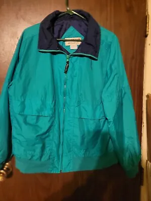 VTG 1980'S McGregor Anti-Breeze ZIP-UP Windbreaker/Jacket W/Hidden Hood  • $16.92