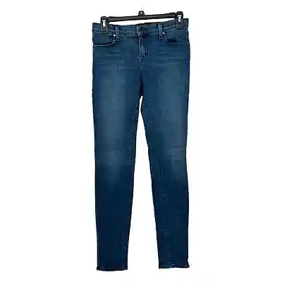 J Brand Women Super Skinny Jeans Size 26 Dark Wash Mood Cotton Stretch Denim USA • $18