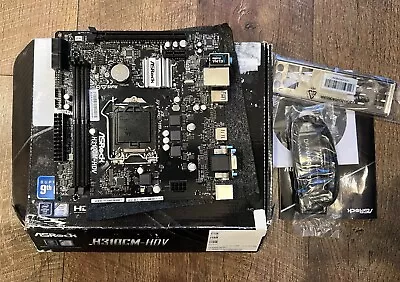 ASRock H310CM-HDV LGA1151/ Intel H310/ DDR4/ SATA3&USB3.1/ MicroATX Motherboard • $81.99