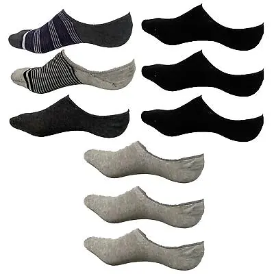 £2.70 • Buy Joe Boxer Invisible No Show Trainer Shoe Liner Socks Anti Slip Silicone Grips