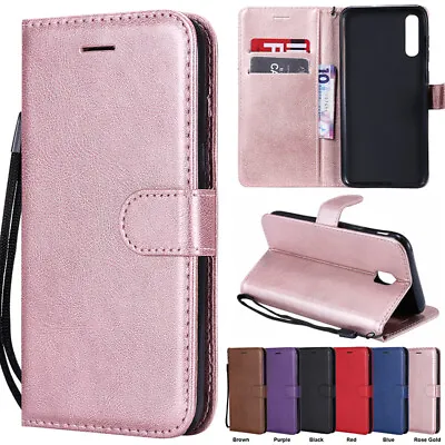 $13.89 • Buy For OPPO AX5 AX7 C2 A9 Magnetic Luxury Flip Leather Wallet Card Case Stand Cover