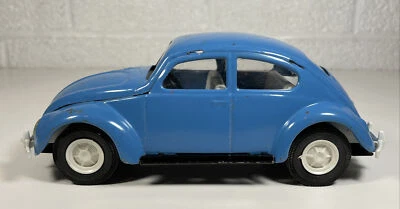 $6.50 • Buy Vintage Tonka Blue Volkswagon VW Beetle Bug 8  Pressed Steel #52680