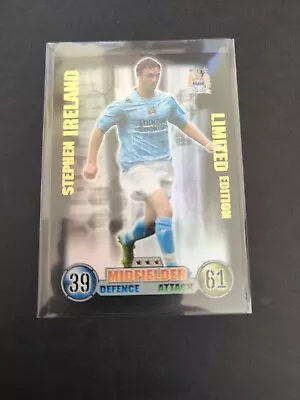 Match Attax 2007/08 Limited Edition Ireland Man City  • £5