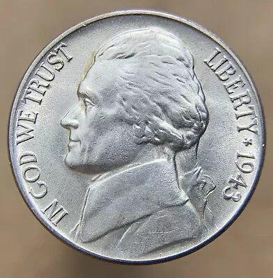 1943 P Jefferson War Nickel (B570) • $14.99