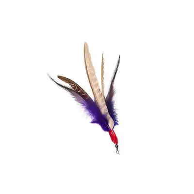 Go Cat Da Bird Feather Cat Toy Super Refill With Extra Feathers Handmade In The • $9.95