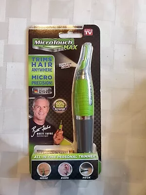 MicroTouch MAX The Original Micro Hair Trimmer All-In-One Personal Trimmer Green • $15