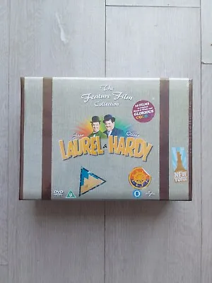 Laurel And Hardy The Feature Film Collection DVD Boxset New/Sealed Over 10 Sold. • £14.90