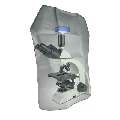 Microscope Dust Cover Opaque Grey Fabric (Large) • $13.98