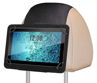 IPAD Tablet Holder Rear Car Headrest 10  GPS Samsung Galaxy Android  Adjustable • £9.95