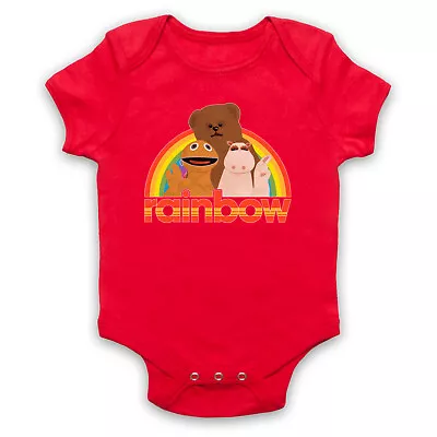 Rainbow Zippy Bungle George Unofficial Kids Tv Logo Baby Grow Babygrow Gift • £15.99