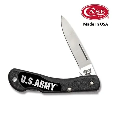 Case Pocket Knife US Army Military Lockback Made In USA Free Ship • $31.45