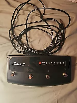 Used Once! Marshall PEDL-90008 4-way Footswitch For MG15FX/MG30FX/MG50FX/MG101FX • $65.42
