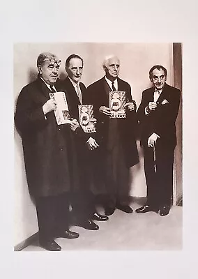 Rene Magritte Marcel Duchamp Max Ernst And Man Ray Photo Print • $8.98