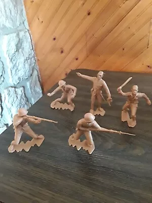 Vintage MARX 6  Japanese Toy Soldiers • $30