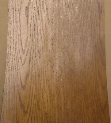 Red Oak Stained Prefinished Wood Veneer Sheet 11  X 16  With PSA Peel Stick • $40