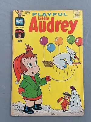 PLAYFUL LITTLE AUDREY #64 Harvey Comic 1966 60s Vintage Cartoon Comics Book • $11.99