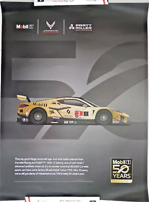 2024 IMSA Mobil1 12 Hours Of Sebring GTD C8 Corvette Racing Poster • $29.99