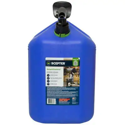 5 Gallon Gas Can SmartControl Enhance Fuel Gasoline Container Blue Gas Can • $26.44