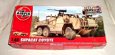 Airfix  Supacat Coyote Armoured Truck.   1:48 Plastic Kit.  Sealed Contents. • £9.99