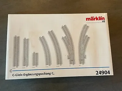 Marklin 24904 C4 Track Extension Set W/one Extra 24188 Straight Piece • $95