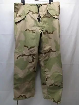Nwot Military Cold/wet Weather Trouser Desert Dcu Gore-tex Pants Large/long • $49.95