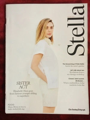 £14.99 • Buy ELIZABETH OLSEN (TWINS) Very Rare UK Magazine From 2015 Frida Kahlo