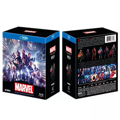 BD Marvel Universe 30 Movies Series Collection (Blu-ray) 30-Disc New Box Set • $172.98