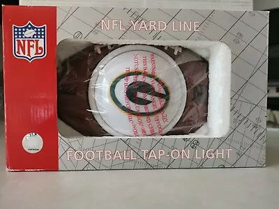 Packers NFL FOOTBALL OFFICIAL Green Bay SHAPED TAP ON LIGHT NFL YARD LINE • $34