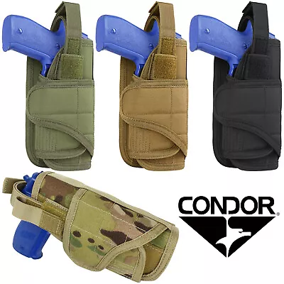 Condor VT Tactical Vertical Universal MOLLE  Pistol Holster Left Or Right Handed • $21.95