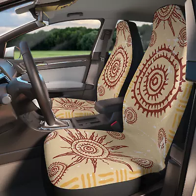 Boho Suns Car Seat Covers Mystical Suns Seat Cover For Vehicle Vintage Style • $69.74