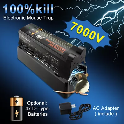£27.59 • Buy Electronic Mouse Trap Mice Rat Killer Pest Victor Control Electric Zapper Rodent