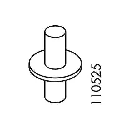 6 IKEA PIN 110525 WHEEL IKEA Hemnes DAYBED  Brimnes DAYBED LEKSVIK SHELF  • £9.72