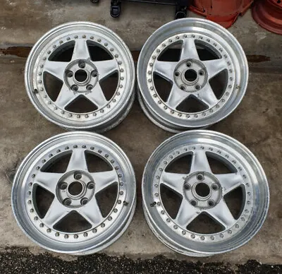 JDM 17  Monzaspeed Wheels For S13 S14 300zx Z31 S30 180sx Monza Speed Sw20 • $1499