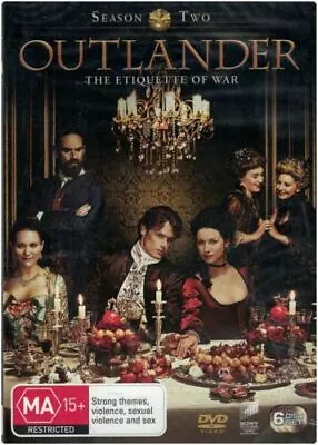 Outlander : Season 2 The Etiquette Of War (DVD 2015 6 Discs) Region 4 • $13.99