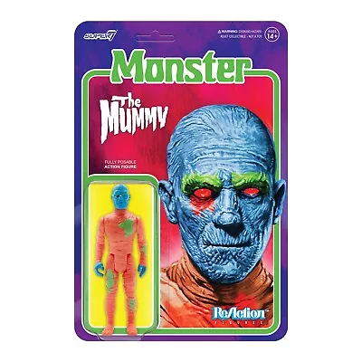 The Mummy (Costume Colors) Super 7 ReAction Figure • £10