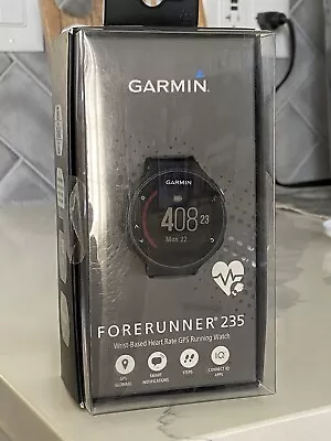 GARMIN FORERUNNER  235 GOS Watch - Black • $68