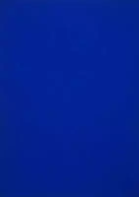 Blue Monochrome By Yves Klein As HIQU Art Print On Canvas • $340.94