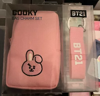 BT21 BTS Cooky Bag Charm / Key Chain Set New K-pop Goods Sealed • $35