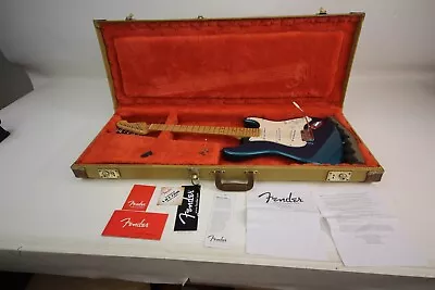 1999 Usa Fender Usa Stratocaster Strat Standard Near Mint Case Ocean Turquoise • $1445