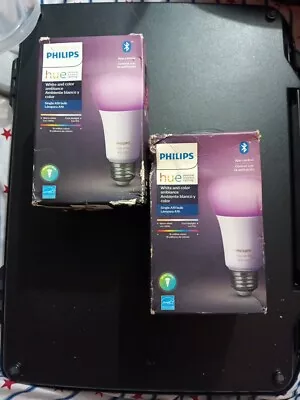 Philips Hue Light Bulb LED Dimmable Wireless Smart Standard Indoor Glass 60 Watt • $48