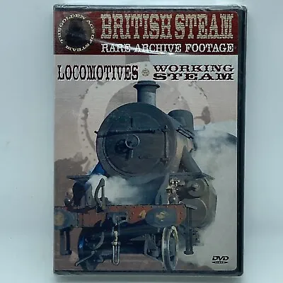 British Steam Rare Archive Footage: Locomotives Working Steam DVD OOP Train NEW • $9.95