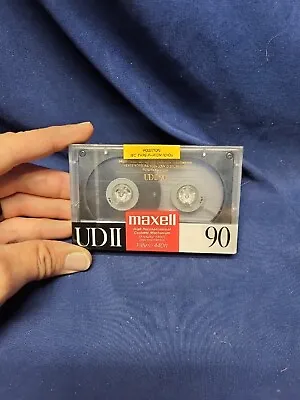 Maxell UDS-II 90 Blank Audio Cassette Tape (Sealed)  • $9.95