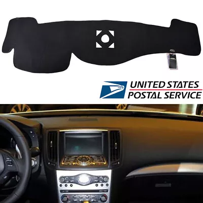 For Infiniti G25 G35 G37 2008-2013 Car Black Dash Mat Dashboard Cover Dashmat • $18.73