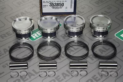 JE FSR Forged Pistons Audi VW 2.0T TFSI TSI EA888 Gen 1 / 2 22mm Pin 83mm 9.6:1 • $821.78