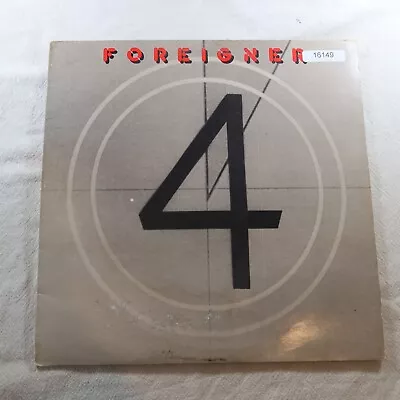 Foreigner 4 Atlantic  Record Album Vinyl LP • $20.84