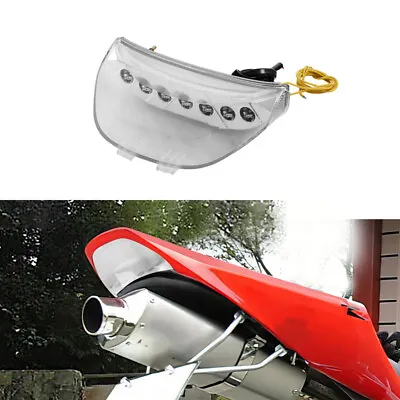 Tail Light With LED Turn Signals Fit For Honda CBR600RR 03-06 CBR1000RR 04-07 06 • $19.99