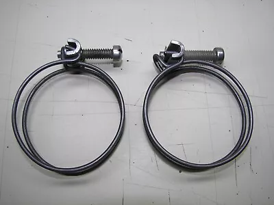 Vintage Dual Wire Hose Clamps (Pair) 2 3/16 ID Central • $5