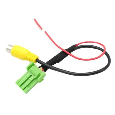 Car Reverse View Camera RCA Video Reverse View Camera Conversion Cable Adapter K2J2 • $4.61