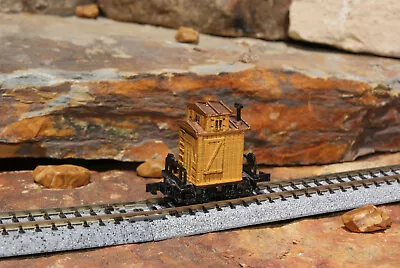 NEW N Scale Dick Appel MKV Mini Caboose Shorty Logging Mining Train • $28
